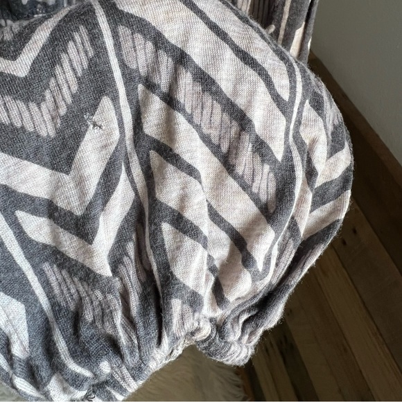 Nurture Gray Pattern Rayon and Spandex Soft & Comfy Long Sleeve Dress Size Large - Picture 10 of 11